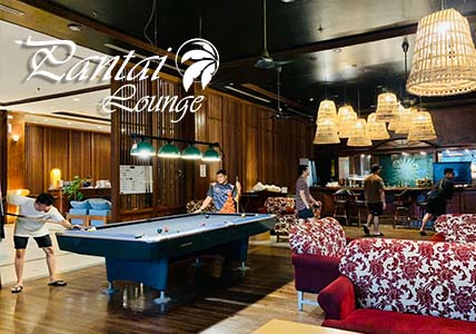 Palm Beach Resort - Pantai Lounge